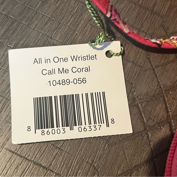 Vera Bradley Pink Floral Wristlet - Picture 4 of 4